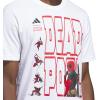 imageadidas Mens Marvel Deadpool TShirtWhiteDeadpool