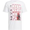 imageadidas Mens Marvel Deadpool TShirtWhiteDeadpool