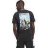imageadidas Mens Marvel Deadpool and Wolverine Graphic TShirtBlackDeadpool