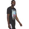 imageadidas Mens Marvel Deadpool and Wolverine Graphic TShirtBlackDeadpool