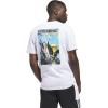 imageadidas Mens Marvel Deadpool and Wolverine Graphic TShirtWhiteDeadpool