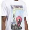 imageadidas Mens Marvel Deadpool and Wolverine Graphic TShirtWhiteDeadpool