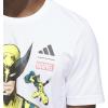 imageadidas Mens Marvel Wolverine Graphic TShirtWhiteDeadpool