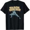 imageAmazon Essentials Mens MARVEL BLACK PANTHER COMIC POSE TShirt Black SmallBlack