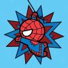 imageDIAMOND ART CLUB Deadpool Marvel Diamond Painting Kit Fun DIY Crafts for Adults and All Ages Round Diamond Art Canvas for Beginners 13quot x 18quot 328 x 46 cmSpiderMan