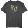 imageGuardians Of The Galaxy  Airbrush Logo TShirtDark Heather Grey