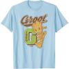 imageGuardians Of The Galaxy  Baby Groot Collegiate TShirtBaby Blue
