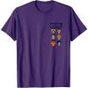 imageGuardians Of The Galaxy  Stacked Icons TShirtPurple