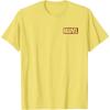 imageGuardians Of The Galaxy  Star Lord Wanted Poster TShirtLemon Yellow