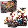 imageLEGO Marvel Avengers Endgame Final Battle  Super Hero Building Set for Kids Ages 10  10 Figures Including Iron Man Black Panther and Iron Spider  Birthday Gift for Boys and Girls  76323