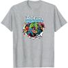 imageMarvel  Avengers Paper Rip TShirtHeather Grey