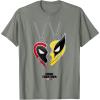 imageMarvel Deadpool ampamp Wolverine Come Together Friendship Poster TShirtOlive Heather