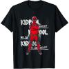 imageMarvel Deadpool ampamp Wolverine The Dirtiest Kidpool Retro TShirtBlack