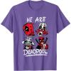 imageMarvel Deadpool ampamp Wolverine We Are Deadpool Face Panels TShirtPurple Heather