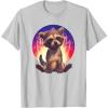 imageMarvel Guardians of the Galaxy Volume 3 Baby Rocket Raccoon TShirtSilver Grey