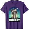 imageMarvel Guardians of the Galaxy Volume 3 Baby Rocket Toony TShirtPurple