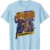 imageMarvel Guardians of the Galaxy Volume 3 Comic Style and Logo TShirtBaby Blue