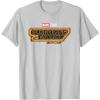 imageMarvel Guardians of the Galaxy Volume 3 Movie Logo TShirtSilver Grey