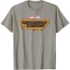 imageMarvel Guardians of the Galaxy Volume 3 Movie Logo TShirtSlate Grey
