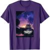 imageMarvel Guardians of the Galaxy Volume 3 Movie Poster Logo TShirtPurple