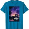 imageMarvel Guardians of the Galaxy Volume 3 Movie Poster Logo TShirtSapphire Blue