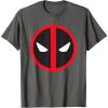 imageMarvel Studios Deadpool ampamp Wolverine Bold Deadpool Symbol TShirtAsphalt Grey
