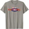 imageMarvel Studios The Marvels Official Movie Logo TShirtSlate Grey