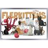imageTrends International Marvel The Marvels  Flerkittens Wall Poster 34L x 224W Premium Unframed VersionSilver Framed Version