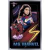 imageTrends International Marvel The Marvels  Ms Marvel Wall Poster 34L x 224W Premium Unframed VersionSilver Framed Version