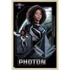 imageTrends International Marvel The Marvels  Photon Wall Poster 34L x 224W Premium Unframed VersionBlonde Framed Version