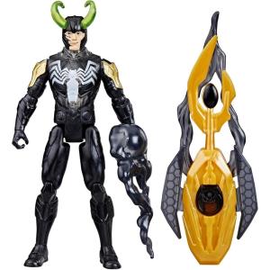 imageAvengers Marvel VenomVersus Epic World of Action Venomized Loki Figure with Battle Gear Accessories 4Inch Super Hero Toys for Kids Ages 4