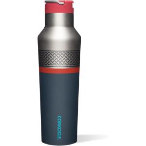 imageCorkcicle Sport Canteen  Keeps Beverages Cold 25 Hours  Triple Insulated Stainless Steel  ScrewOn Lid  Reusable Bottle  Summer Drinkware Gift  Keeps Drinks Ice Cold  20 oz  DeadpoolThor