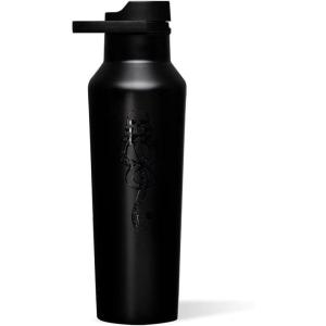imageCorkcicle Sport Canteen  Keeps Beverages Cold 25 Hours  Triple Insulated Stainless Steel  ScrewOn Lid  Reusable Bottle  Summer Drinkware Gift  Keeps Drinks Ice Cold  20 oz  DeadpoolDark Mark