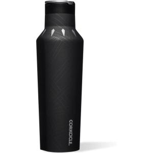 imageCorkcicle Sport Canteen  Keeps Beverages Cold 25 Hours  Triple Insulated Stainless Steel  ScrewOn Lid  Reusable Bottle  Summer Drinkware Gift  Keeps Drinks Ice Cold  20 oz  DeadpoolBlack Panther