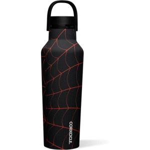 imageCorkcicle Sport Canteen  Keeps Beverages Cold 25 Hours  Triple Insulated Stainless Steel  ScrewOn Lid  Reusable Bottle  Summer Drinkware Gift  Keeps Drinks Ice Cold  20 oz  DeadpoolMiles Morales