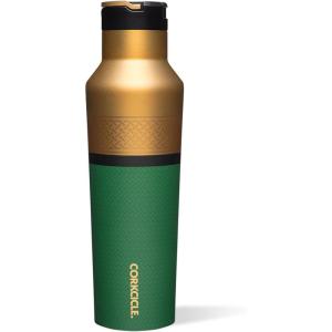 imageCorkcicle Sport Canteen  Keeps Beverages Cold 25 Hours  Triple Insulated Stainless Steel  ScrewOn Lid  Reusable Bottle  Summer Drinkware Gift  Keeps Drinks Ice Cold  20 oz  DeadpoolLoki