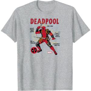 imageDeadpool  Blueprint TShirtHeather Grey