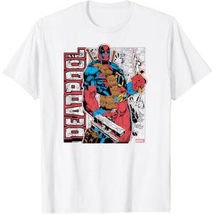 imageDeadpool  Comic Panels TShirtWhite