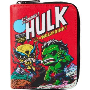 imageFunko Loungefly Marvel Wolverine 50th Anniversary  The Incredible Hulk and The Wolverine Wallet