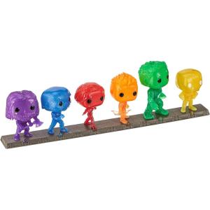 imageFunko POP Artist Series Marvel Infinity Saga  Avengers with Base 6 Pack Amazon Exclusive Multicolor 57619