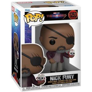 imageFunko POP Vinyl The Marvels  Nick Fury  Collectable Vinyl Figure  Gift Idea  Official Merchandise  for Kids ampamp Adults  Movies Fans  Model Figure for Collectors and DisplayStandard