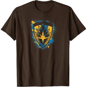 imageGuardians Of The Galaxy  Airbrush Logo TShirtBrown