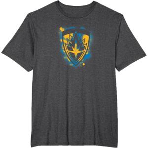 imageGuardians Of The Galaxy  Airbrush Logo TShirtDark Heather Grey