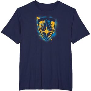 imageGuardians Of The Galaxy  Airbrush Logo TShirtNavy Blue