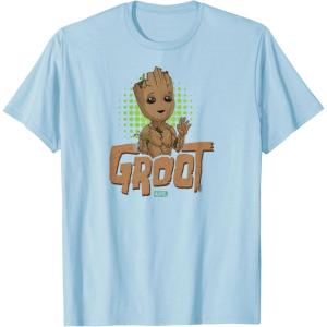 imageGuardians Of The Galaxy  Baby Groot TShirtBaby Blue