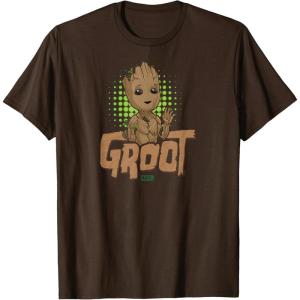 imageGuardians Of The Galaxy  Baby Groot TShirtBrown