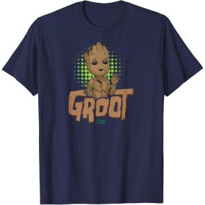imageGuardians Of The Galaxy  Baby Groot TShirtNavy Blue