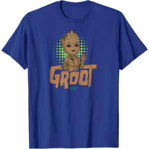 imageGuardians Of The Galaxy  Baby Groot TShirtRoyal Blue