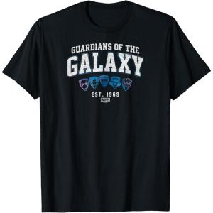 imageGuardians Of The Galaxy  Collegiate TShirtBlack