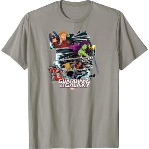 imageGuardians Of The Galaxy  Comic Panels TShirtSlate Grey